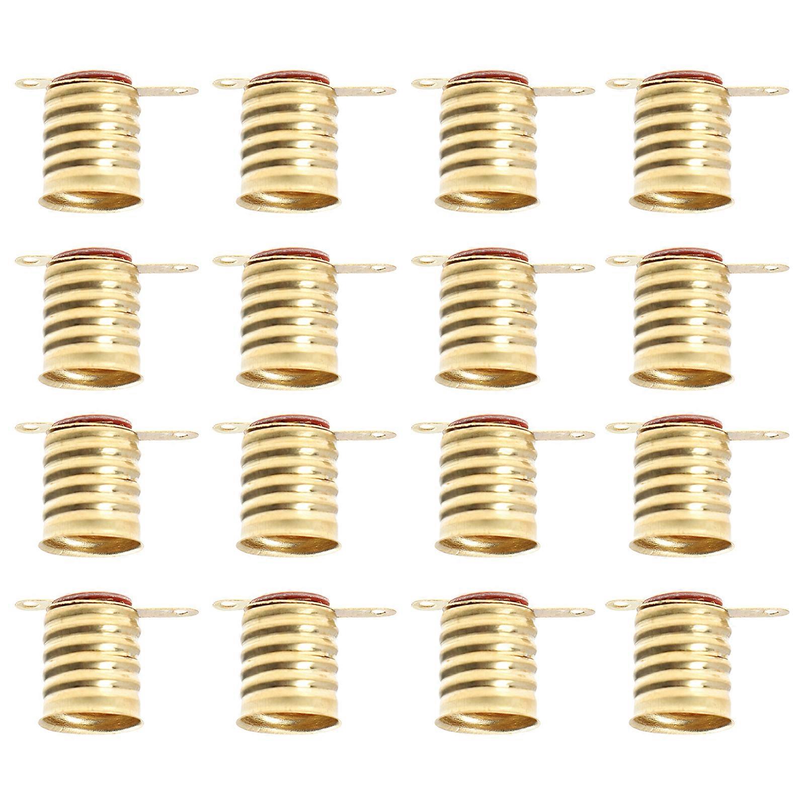 25pcs Mini Bulbs Light Base Socket E10 Lamp Base Holder Experiment Accessories