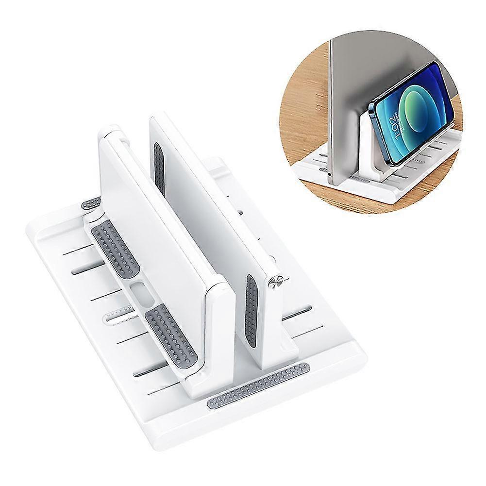 Pc Home Office Non Slip Tidy Space Saving Adjustable Base Vertical