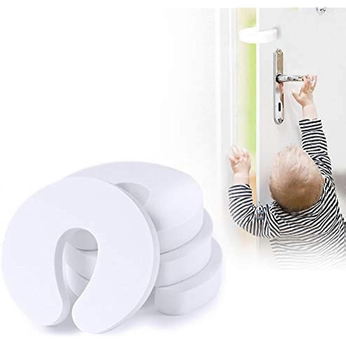 4pcs sicurezza porta di guardiaporta morbida dito protezioni porta schiuma stopper per la protezione del dito del bambino