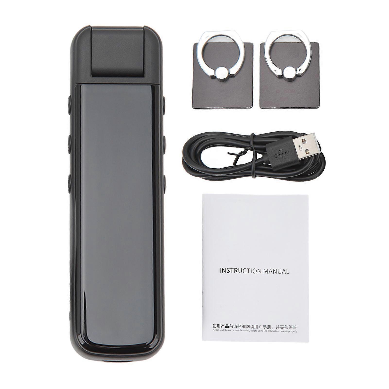 Body Mounted Camera 1080P Night Vision 180 Rotation Lens Loop Recording Wifi Mobile Detection Pocket Camcorder
