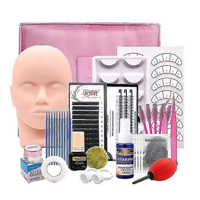 70 Days Self-married Eyelash Set Beginner Eyelash Extension Exercise Set 4-piece-krygv