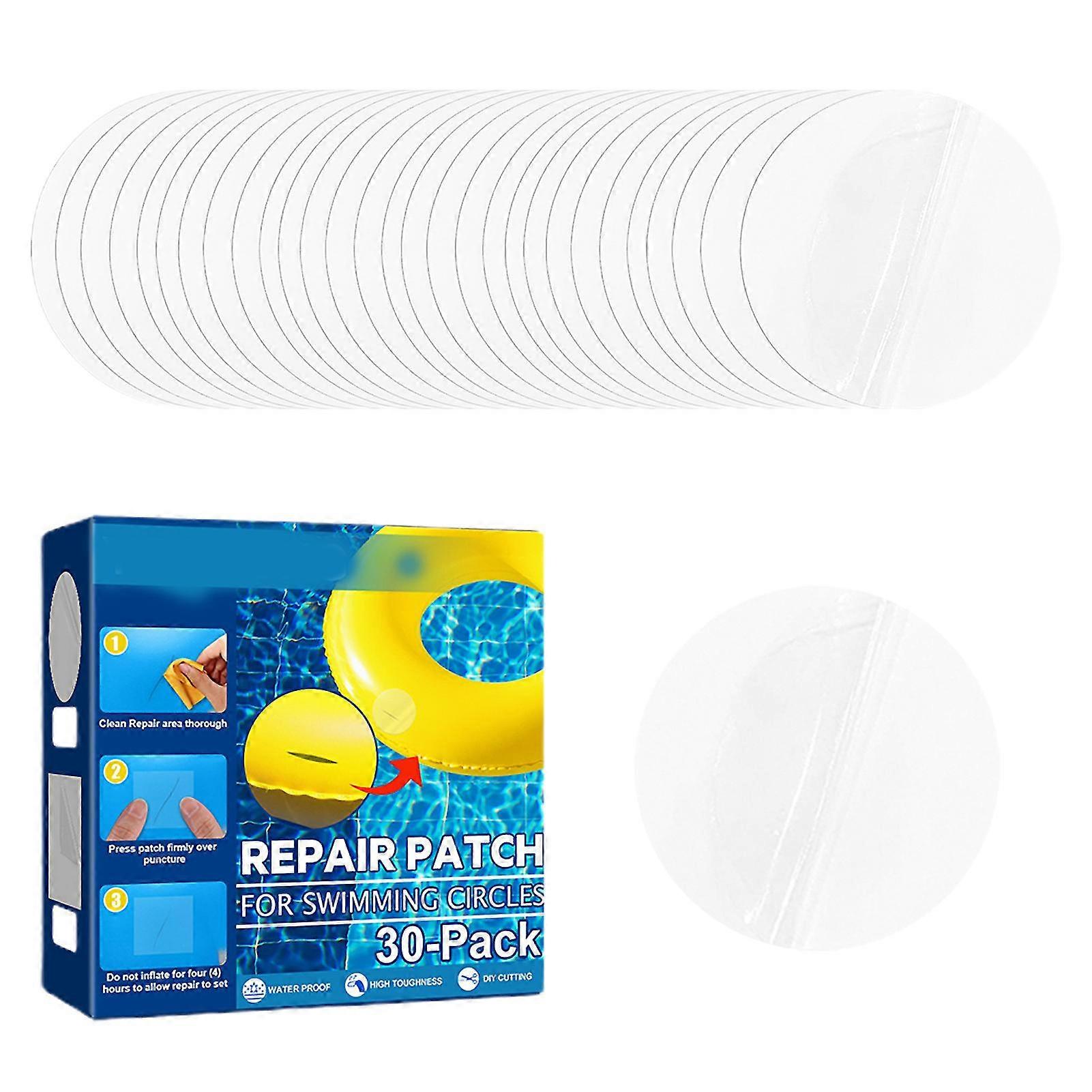 Inflatable Repair Patch Transparent Waterproof Self-adhesive Pool Patch Air Bed