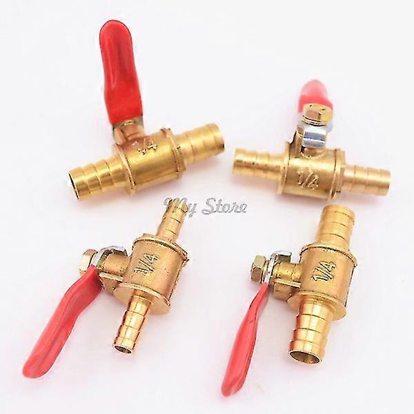 8mm/10mm Hose Barb In-line Line Shutoff Valve Fitting
