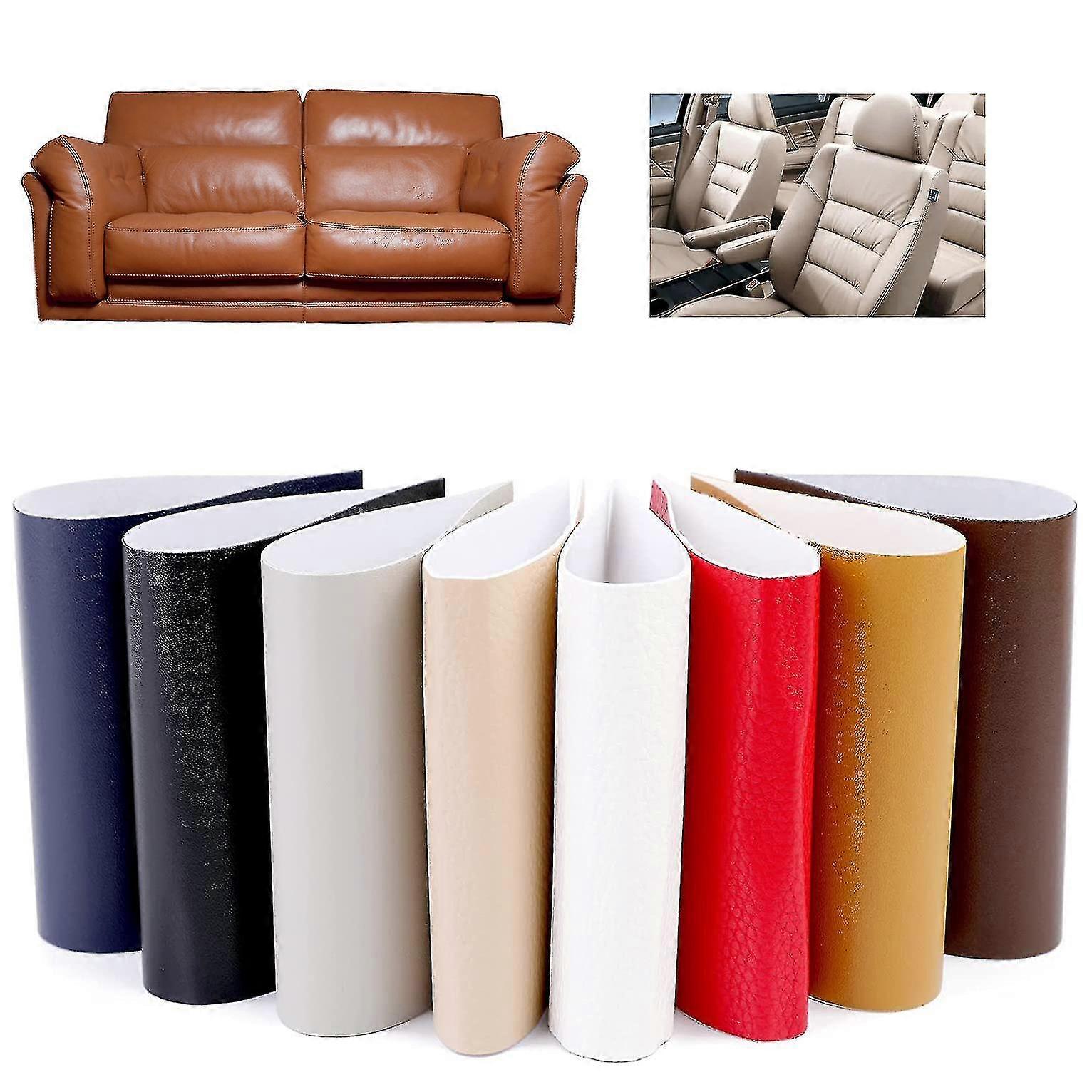 34-colors Self Adhesive Leather Repair Patch, For Couches, Furniture And Chair -t