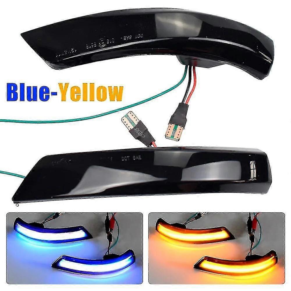 For Ford Focus 2 Mk2 Focus 3 Mk3 3.5 For Mondeo Mk4 Eu Dynamic Turn Signal Light Side Mirror Indicator Sequential Blinker Lamp