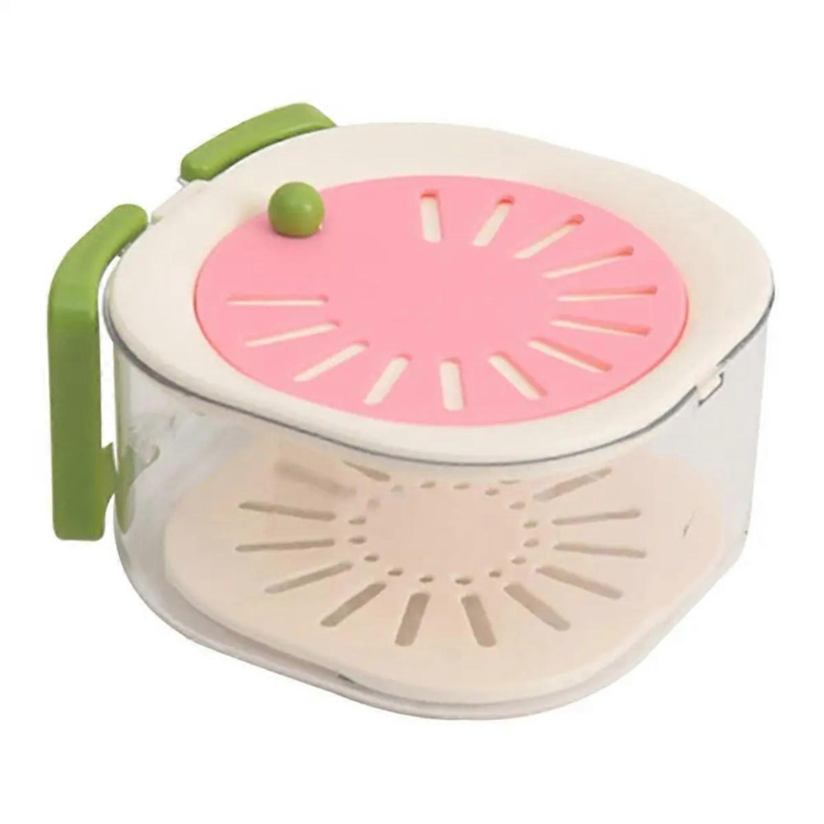 Afdruipmand Fruitwasmand Afdruipmand Leuke multifunctionele voedselcontainer