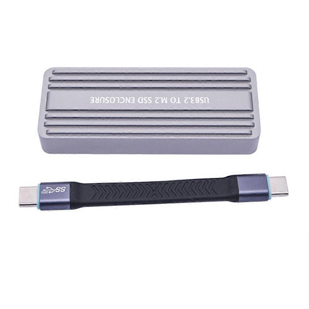 M.2 NVMe NGFF SSD Enclosure USB 3.2 GEN 2 to M.2 SSD 20Gbps Solid State Drive M.2 Case Box for 2230