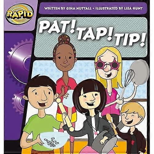 Rapid Phonics Pat! Tap! Tip! Step 1 (Fiction) (Rapid Phonics)