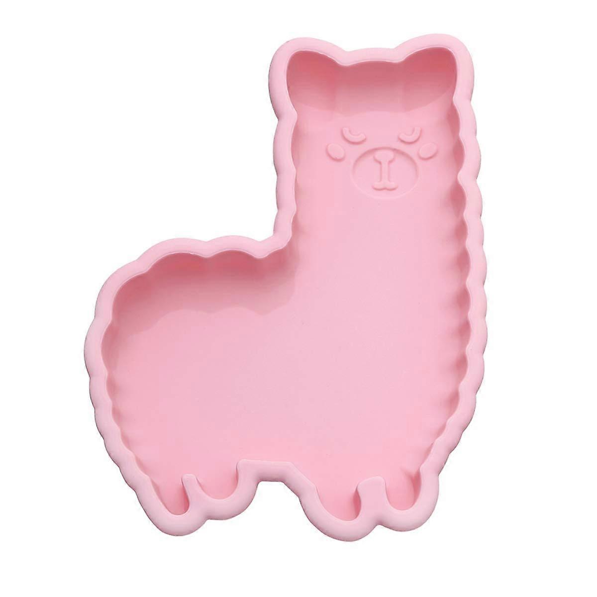 Alpaca Silicone Cake Pan Mold – Non-Stick Baking Tool for Cheesecake, Pudding, and Dessert Molds, BPA-Free, 8-Inch Size
