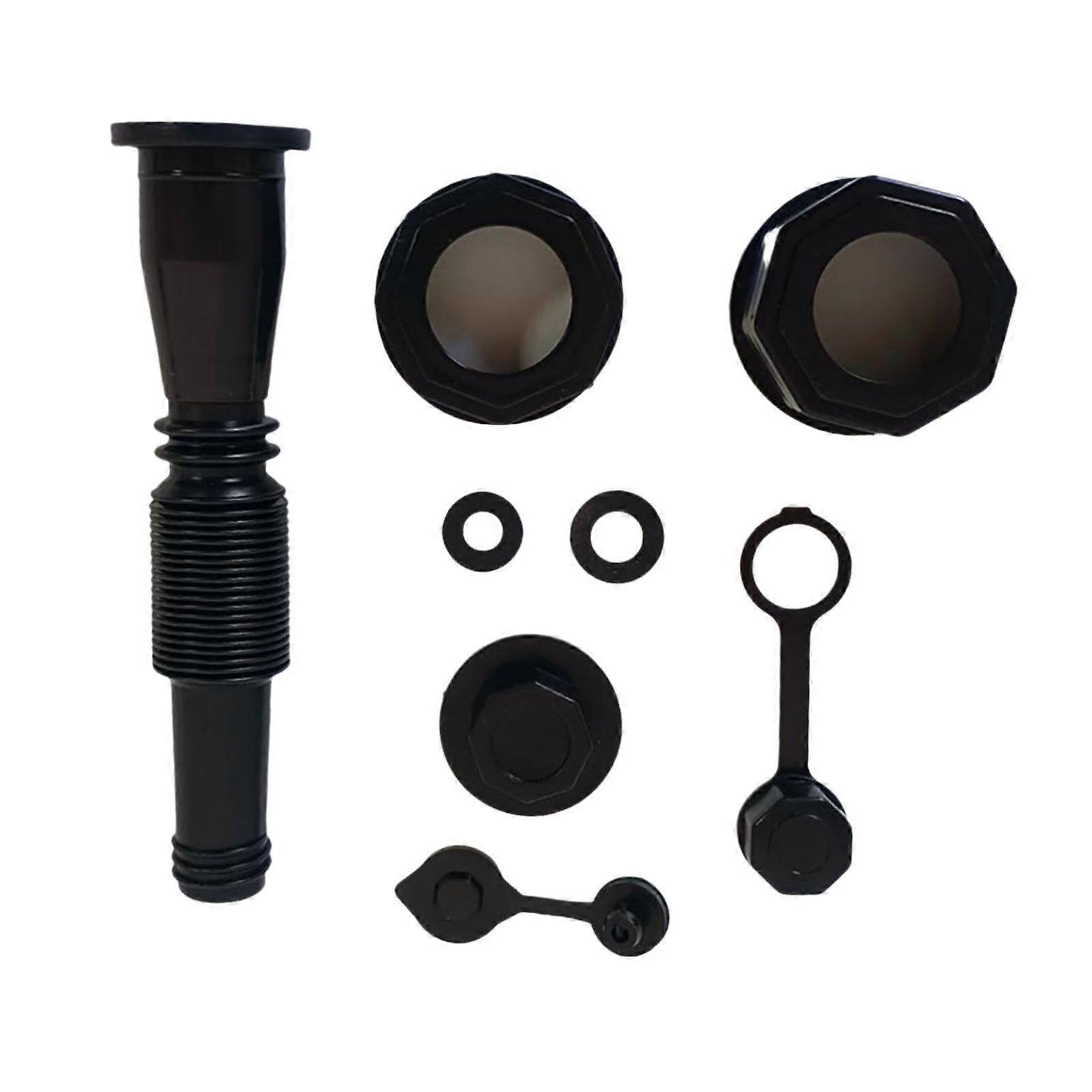 Gas Can Spout Replacement Easy Assembly Retractable Flexible Gas Tank Nozzle Type A