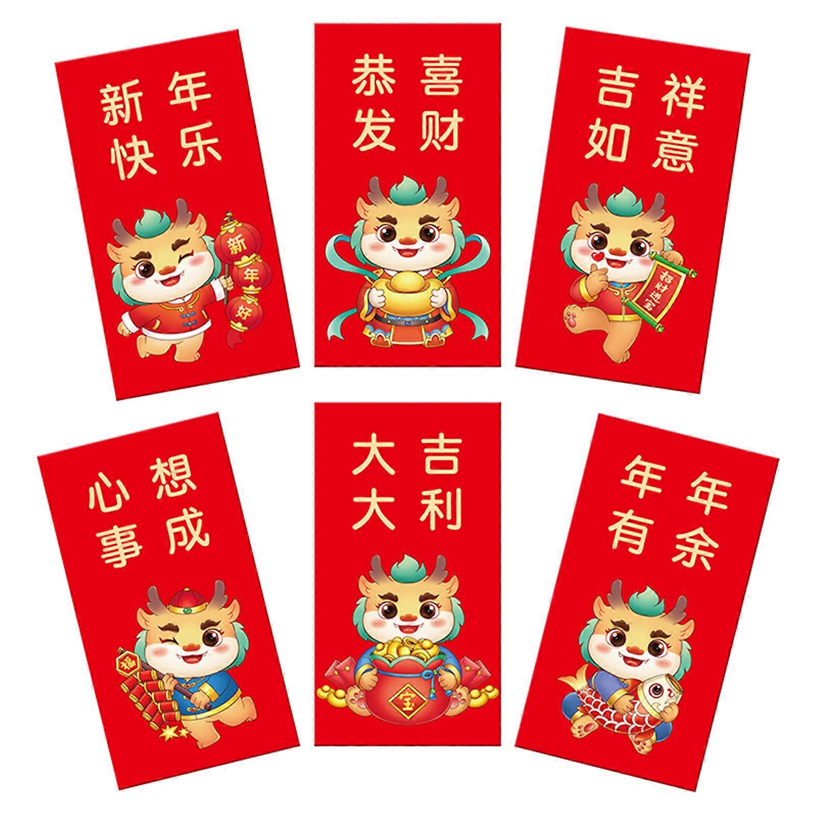 Chinese Red Envelopes,2023 Year of The Rabbit Lucky Money Envelopes Chinese New Year Red Envelopes