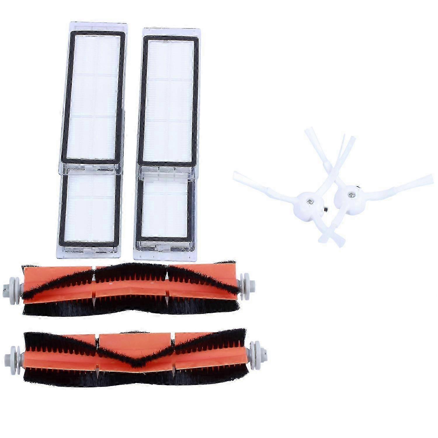 8 Pcs For Xiaomi Roborock Robot S50 S51 Filter Side Brush Roll Brush