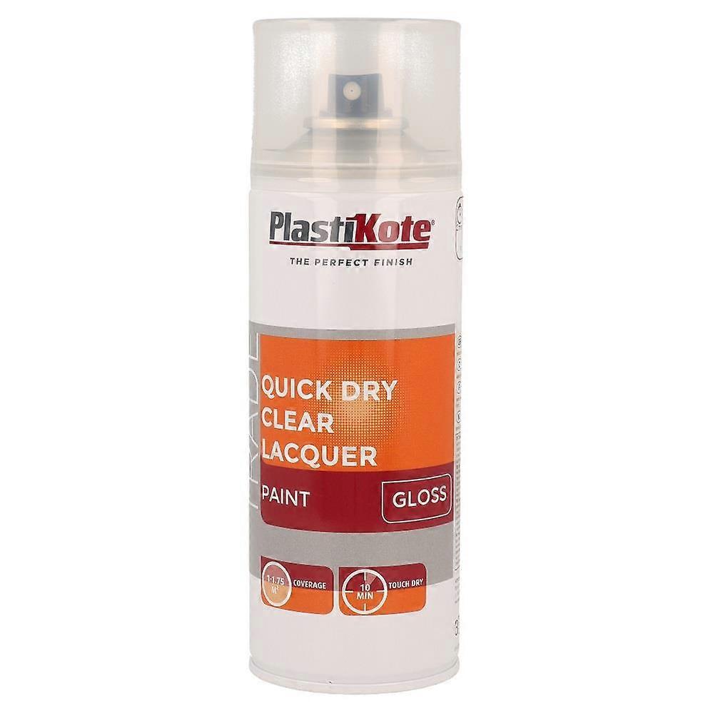 Quick Dry Clear Lacquer Gloss Clear 400ml High Shine Durable and Quick Drying