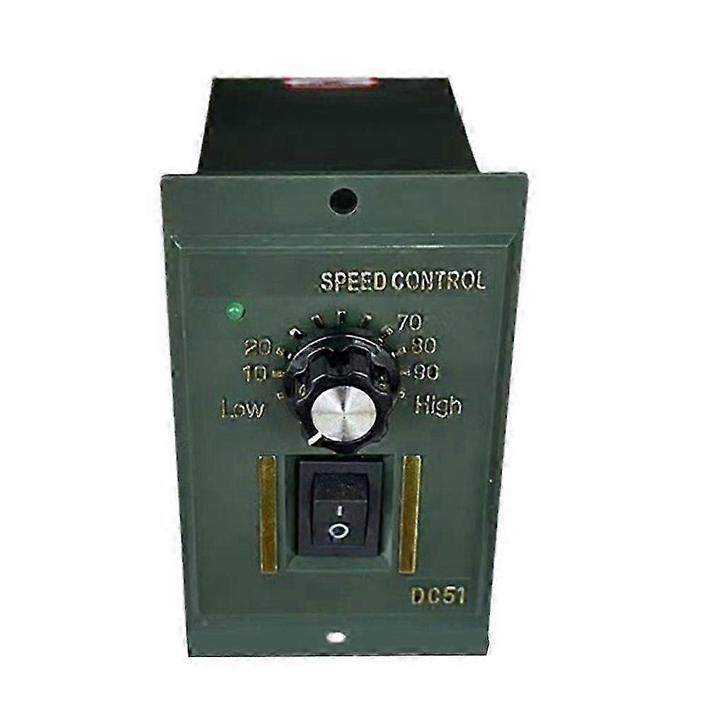 Efficient AC220V Stepless Motor Speed Controller 50/60HZ DC51 Panel Type Mount