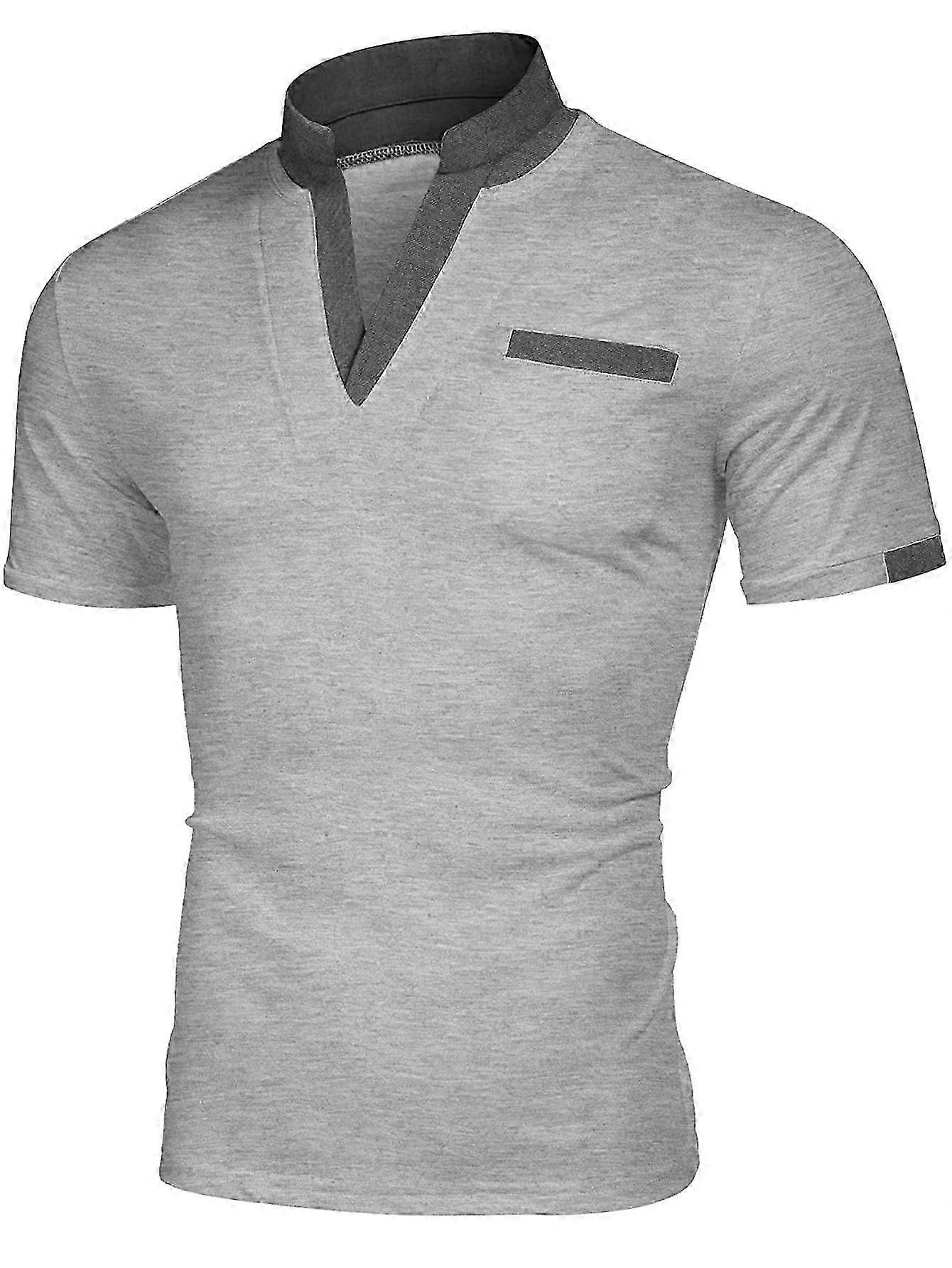 قميص بولو رجالي تي شيرت رياضي رجالي