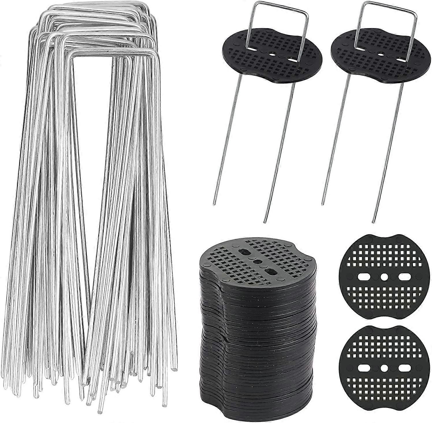 Garden stakes, u-shaped, with sardines washers