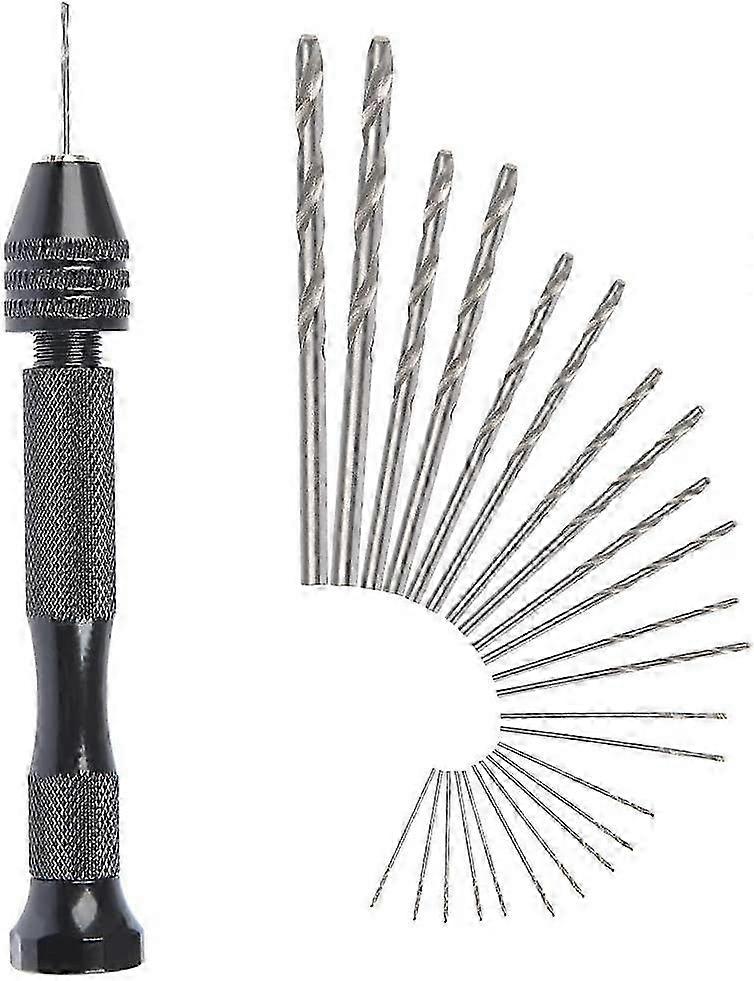 Hand - held Drill Set, Includes a Variety of Drill Bits, Ideal for DIY and Small Drilling Projects, High - Quality and Durable