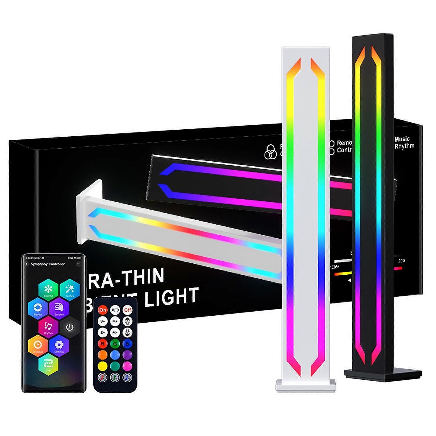 Music Pickup Light LED BT Ambient Light RGB Phantom Color Dazzle Color Sound Control Rhythm Lights