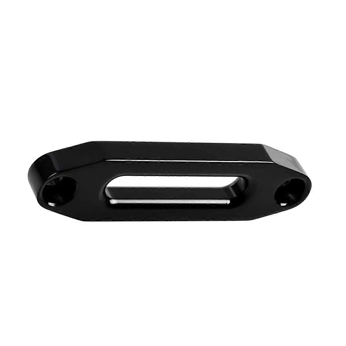 6 Inch 12000 Winch Rope Guide Hawse Aluminum Fairlead Off Road 4WD Rope Silver Rope Guide Wire Guid