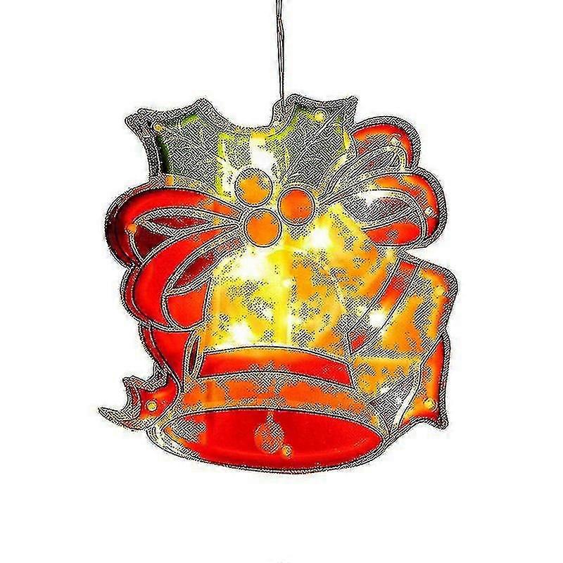 Christmas Led Suction Cup Light Window Hanging Glass String Light Party Decor