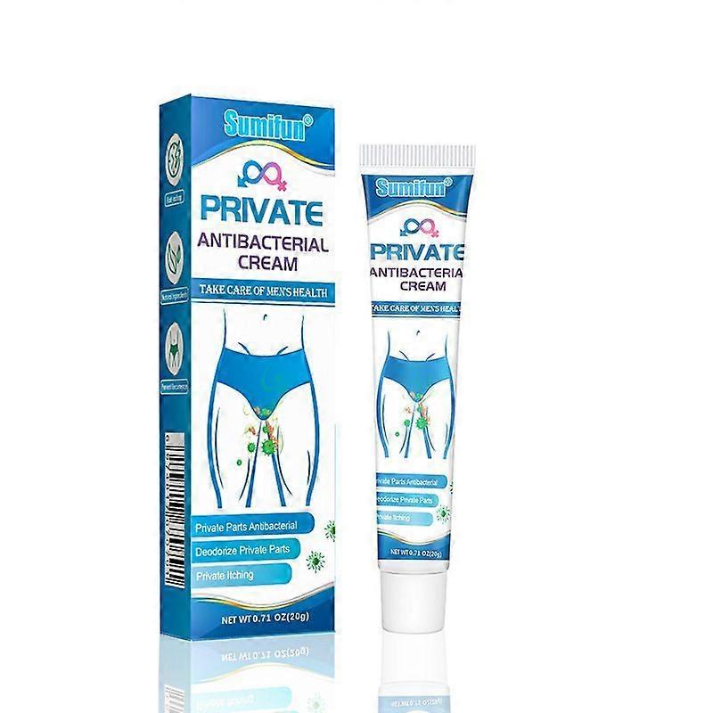 كريم مضاد للحكة للرجال، كريم عناية خاصة، مضاد للبكتيريا، مضاد للحكة ومزيل العرق 20 جم