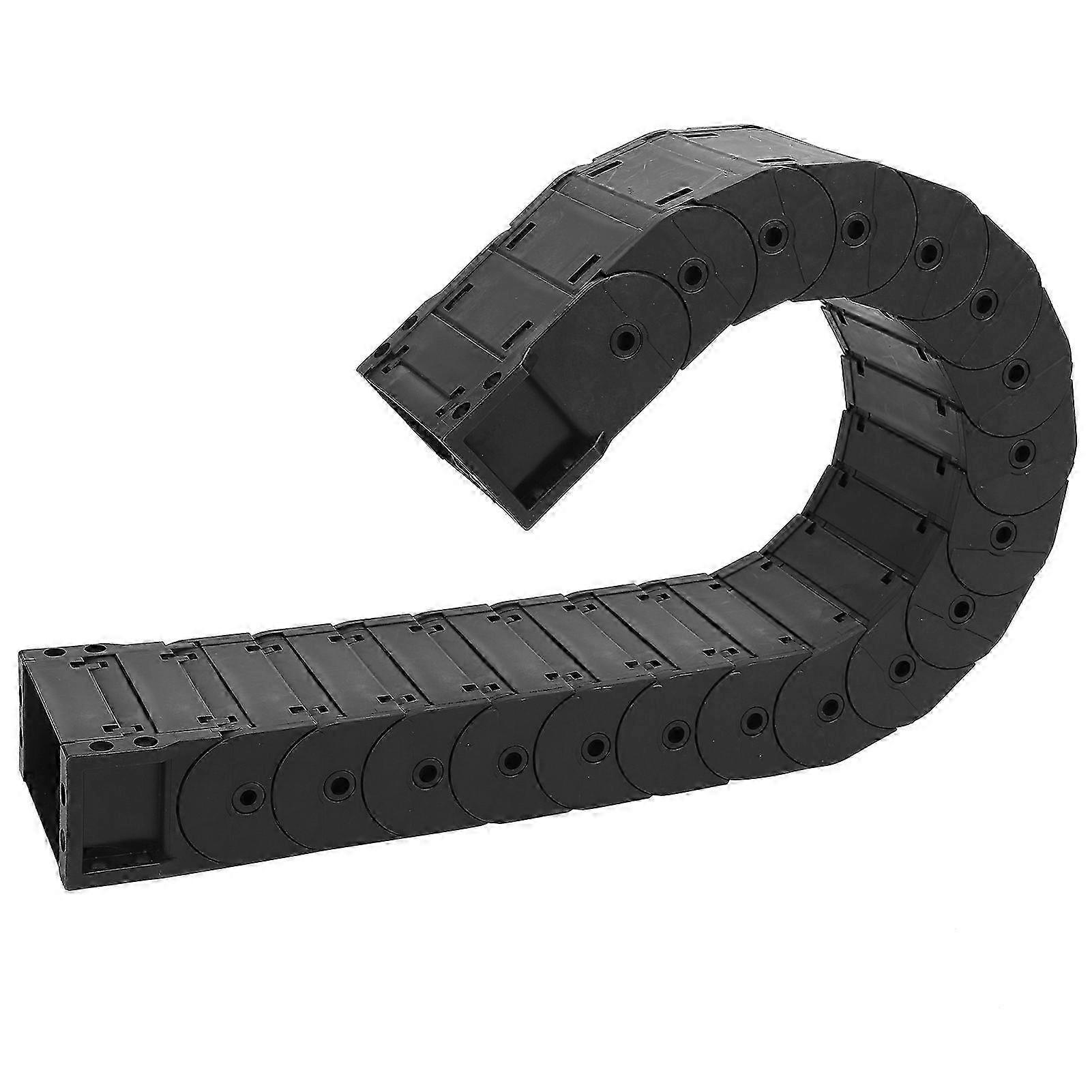 Cable Drag Chain Full Enclosed Low Noise Series Tank Towlines Removable Wire CarrierD35 x 75 1 Meter