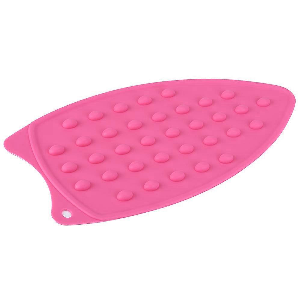 Flexible Silicone Iron Rest Pad For Compact Storage, Dining Table Mat With Protective Iron Rest And Heat Resistant Non-Slip Surface