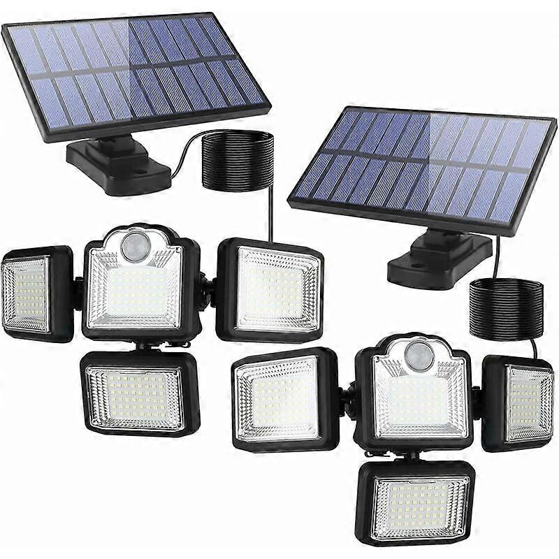 High-Quality Outdoor Solar Light, Super Bright LED with Motion Sensor, 4 Lighting Modes for Versatile Use, Split Solar Panel for Efficient Charging,