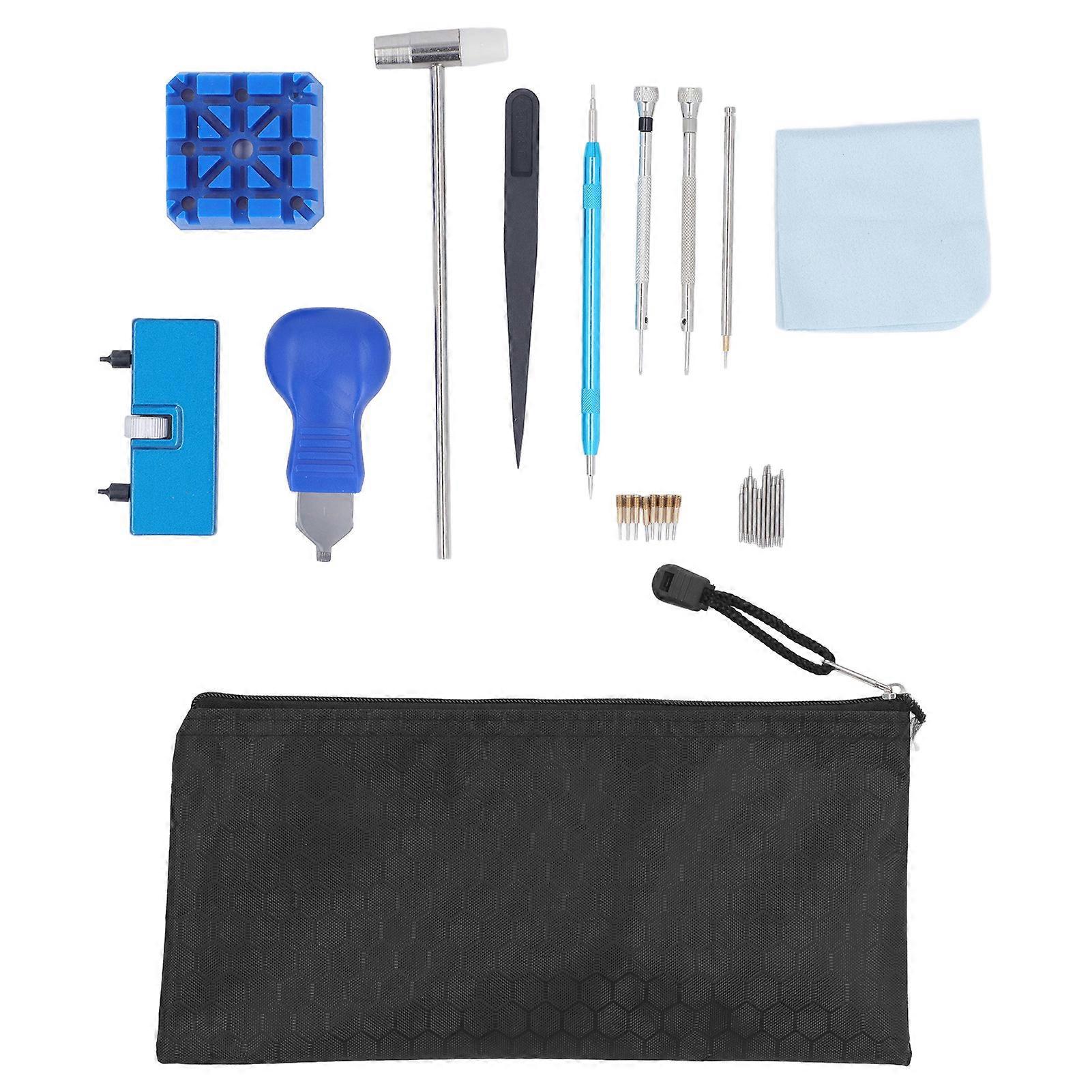 Watch Repair Kit Professional Spring Bar Tool Set Watch Band Link Pin Tool Set with Carrying Case
