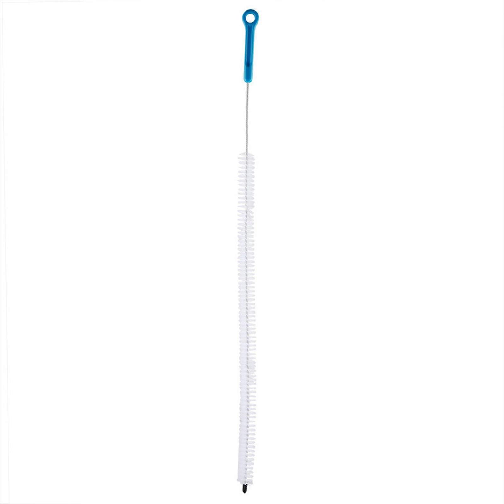 71cm Flexible Drain Cleaner Tool Sewer Overflow Cleaning Brush for Bathroom Kitchen (Blue)