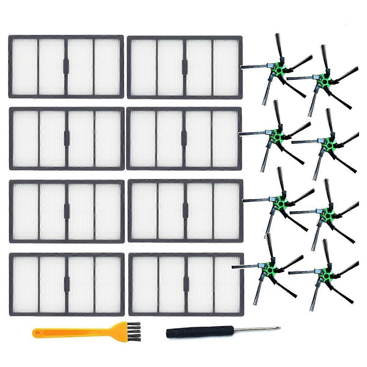 Replacement Hepa Filter and Side Brush for S9 S9+