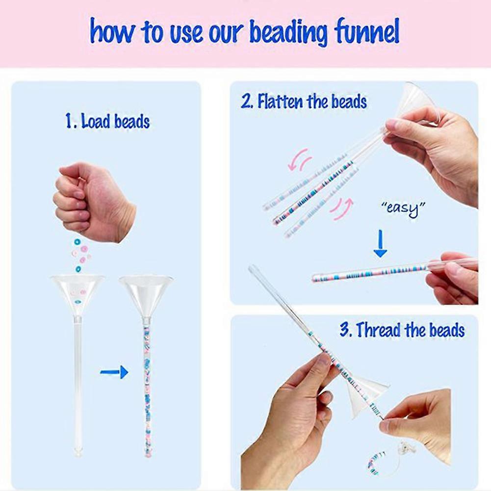 Beading Funnel-Beading Tools Kit for Clay Bead,Beading Tools
