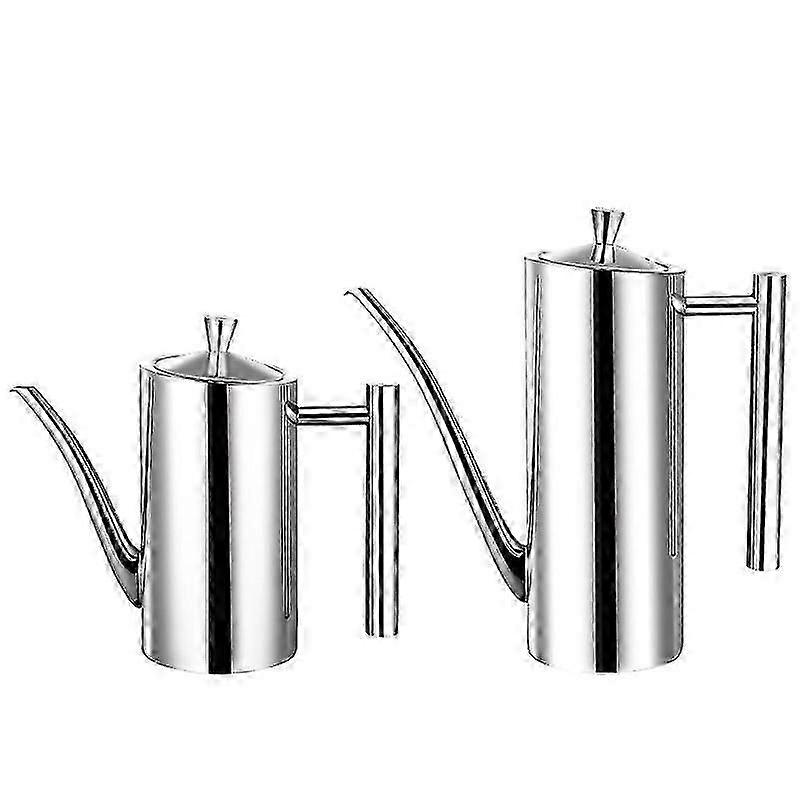 Drip-Free Pouring Oil Pot Storage Container