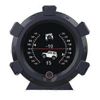 Inclinomètre numérique de voiture 3,5 vitesses km/h mp/h avec indicateur de vitesse GPS Autool X95 et affichage tête haute avec indicateur de latitude et de longitude au compas