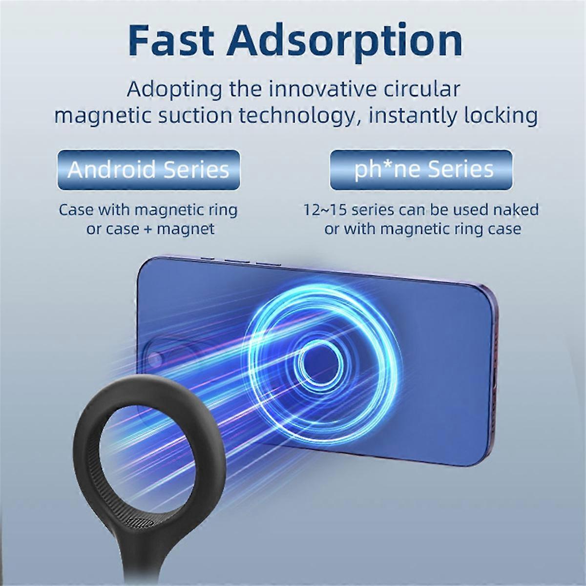 Silicone Magnetic Quick Release Neck Mount Hold