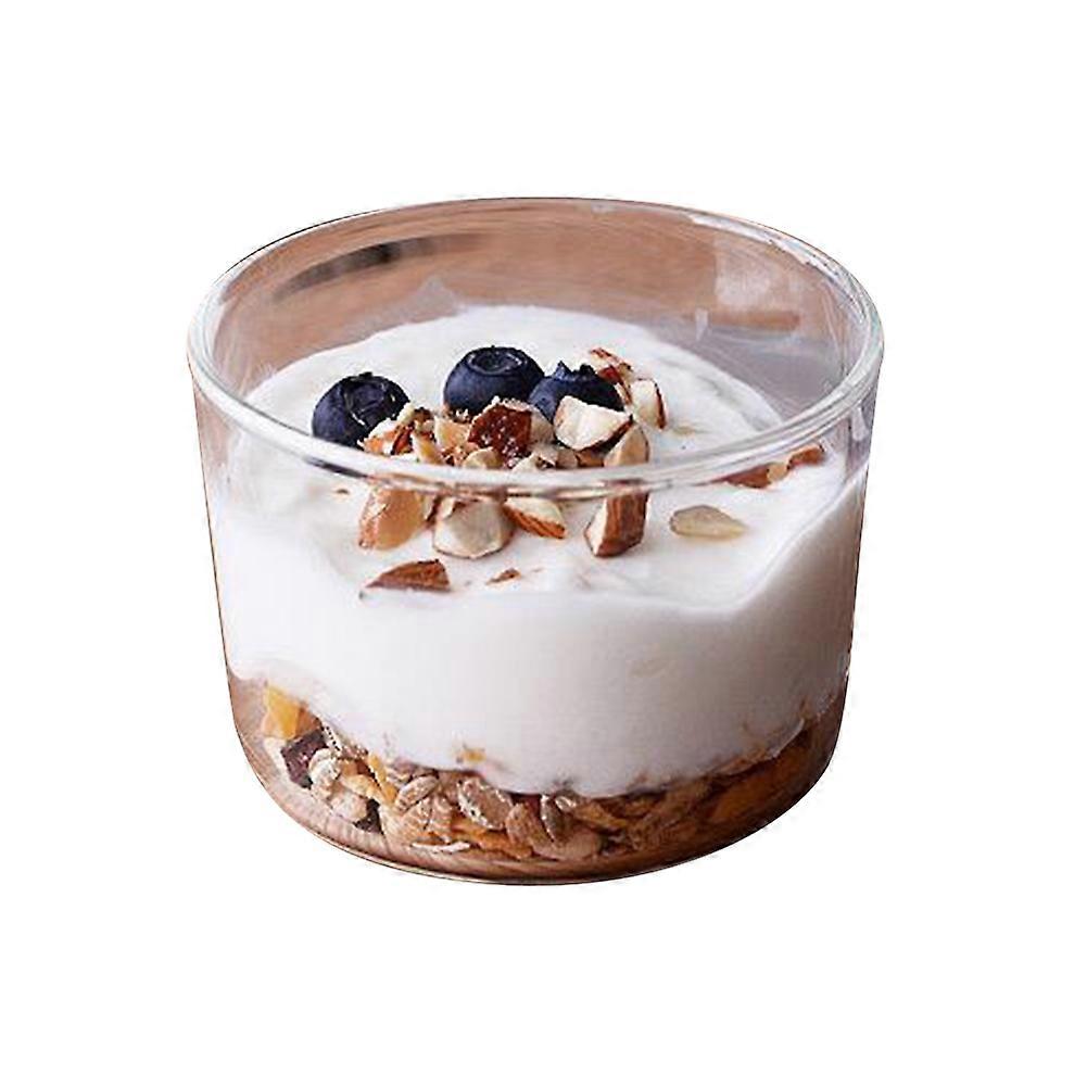 Yogurt Pudding Glass 250ml High Temperature Resistant Microwave Dishwasher Available Milk Drinking Cup