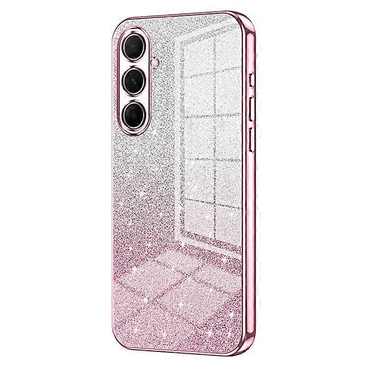Compatible For Samsung Galaxy A56 5G Case Electroplating Gradient Glitter TPU Phone Cover