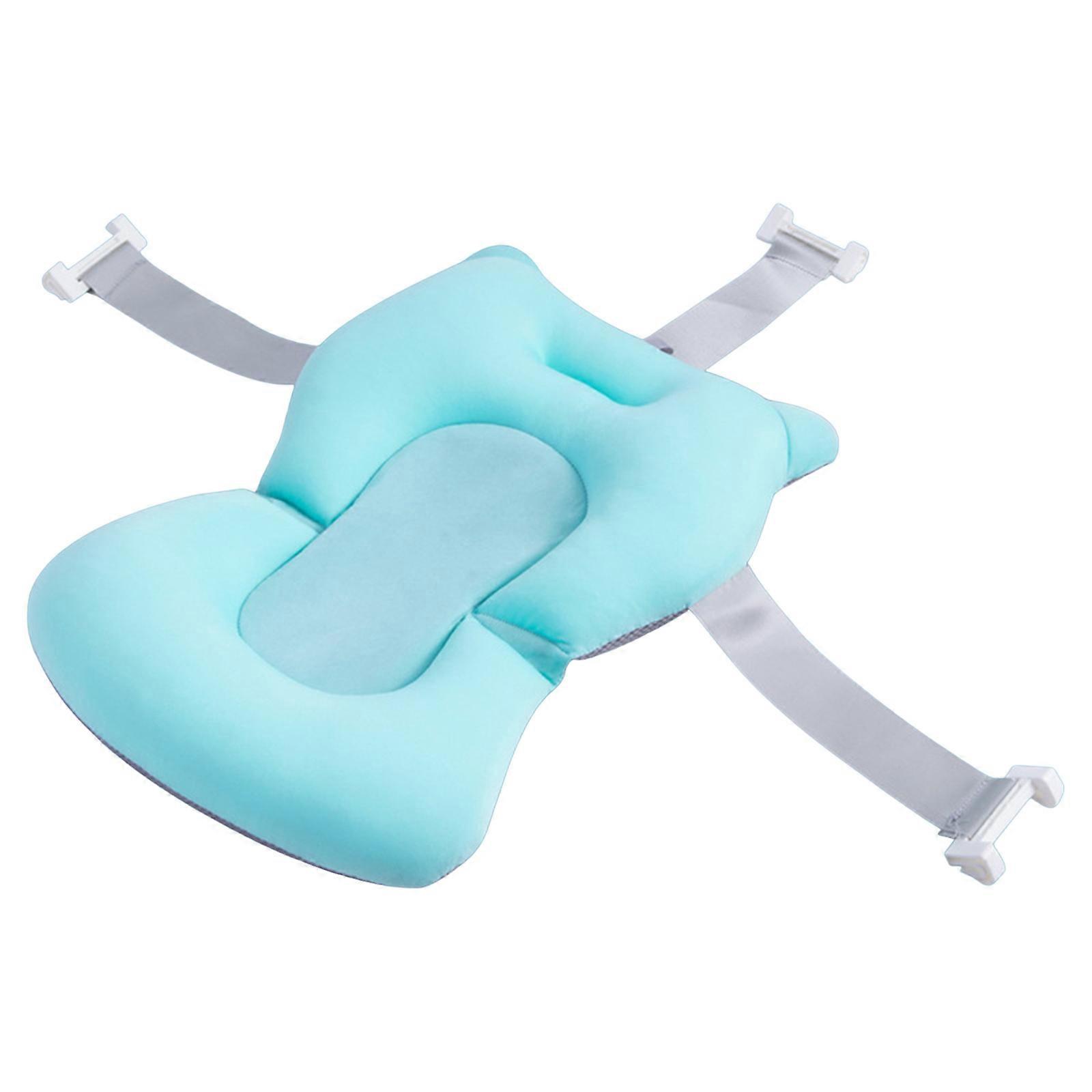 Soft Baby Bath Support Pillow for Infants Comfortable & Simple Install Baby Bathtub Insert Infant Bathing Pillow Gift