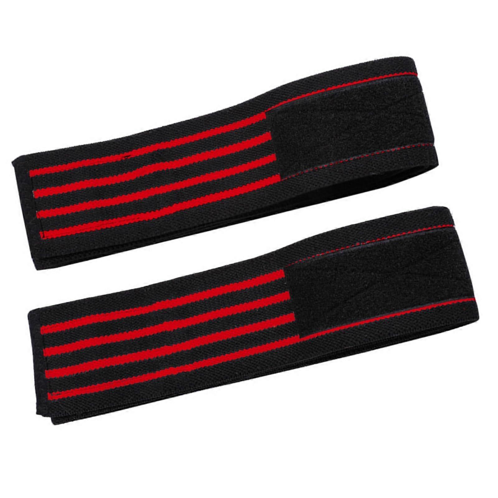 1 Pair Antislip Knee Wrap For Running And Sport Flexible Knee Wrap Adjustable Wrap Around Knee Brace With Strap