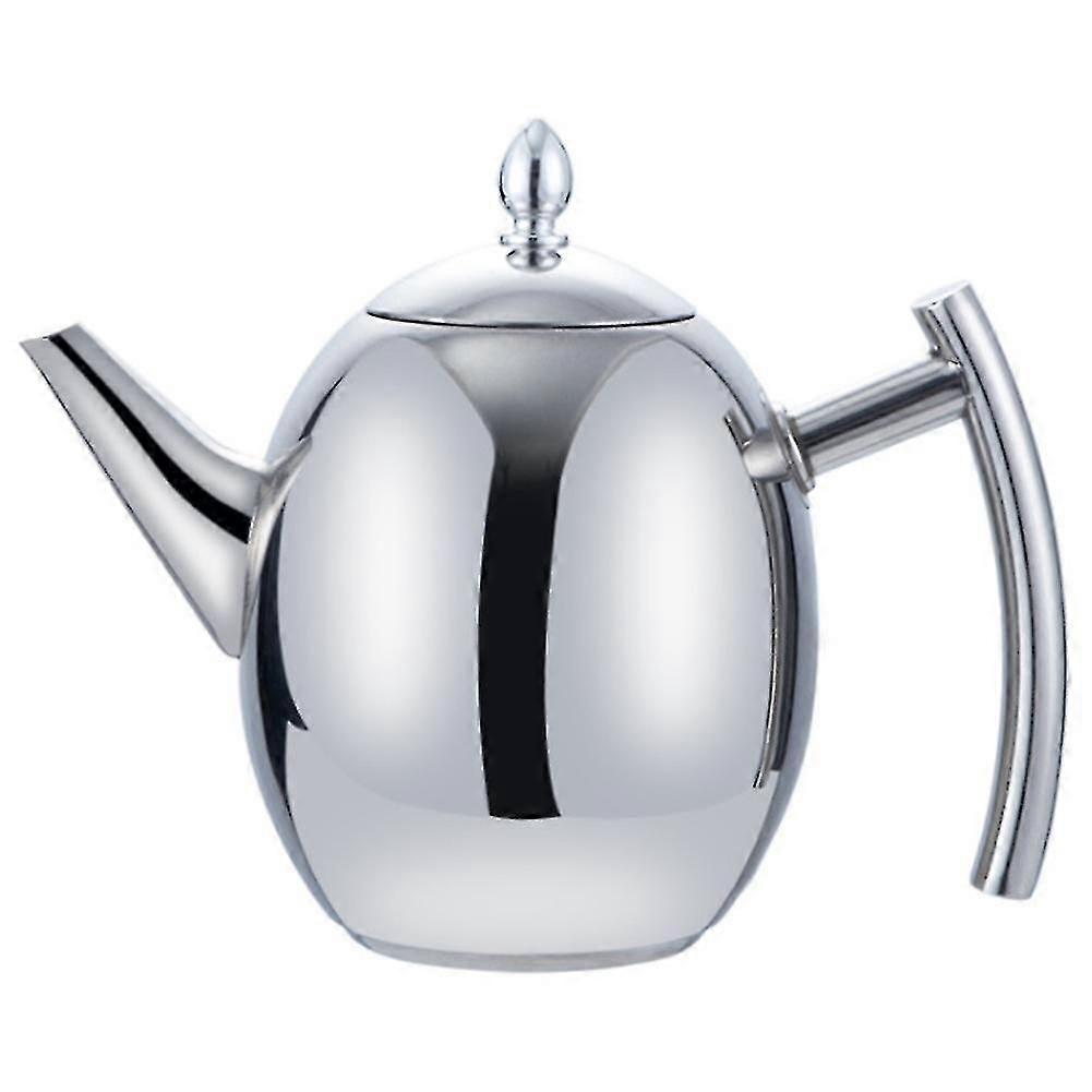 2L stainless steel teapot with tea strainer teapot with tea infuser tea set teapot infuser induction cooker teapot