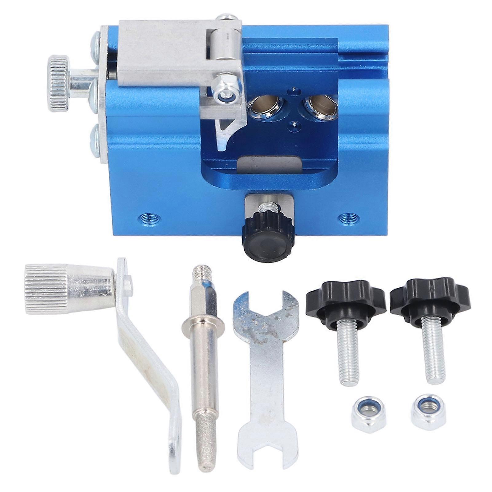 Chainsaw Sharpener Kit Portable Household Aluminium Alloy Hand Cranked Sharpening Jig Tool