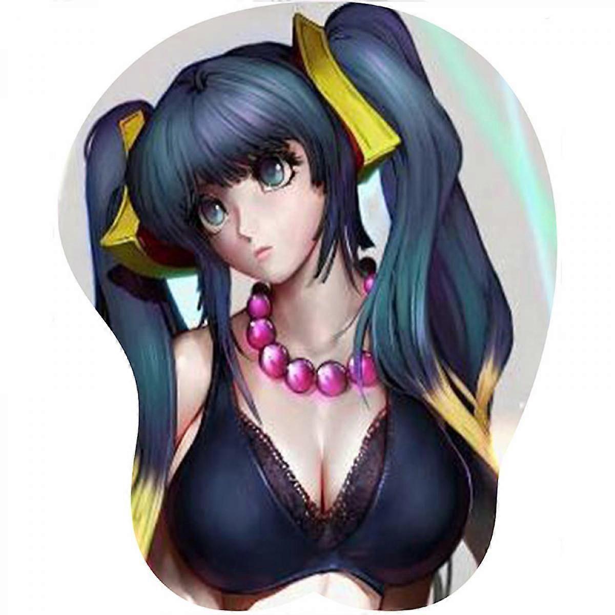 3D Cartoon Mouse Mat Anti Mouse Protector Durable Mouse Cushion Adorable Wrist Rest Cushion