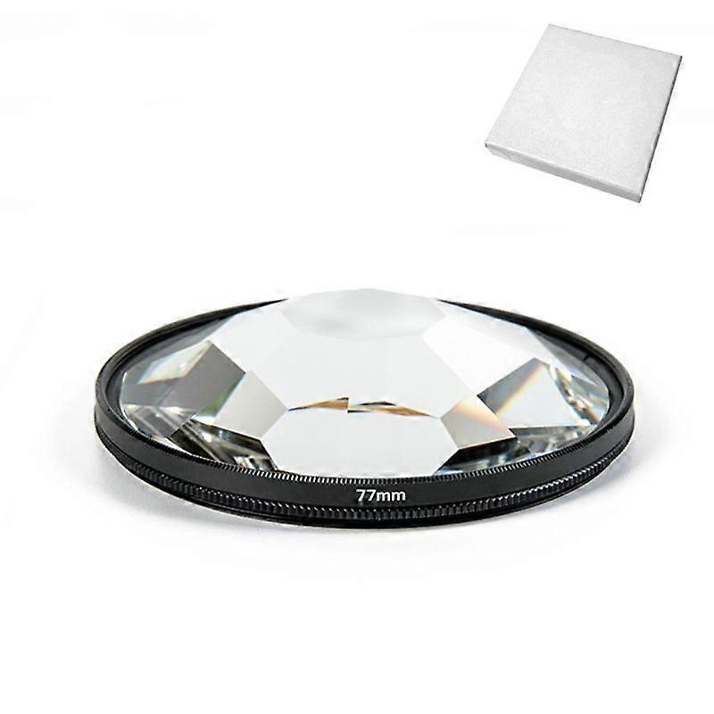 77mm Coloré Kaléidoscope Verre Prisme Caméra Objectif Filtre pour Objets Photo Effets Spéciaux Accessoires De Photographie