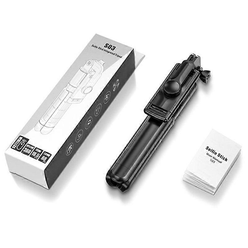 Bluetooth Selfie Stick Tripod Portable Extendable Tripod Stand with Wireless Remote 360 Rotation Stabilizer for All Cell Phone