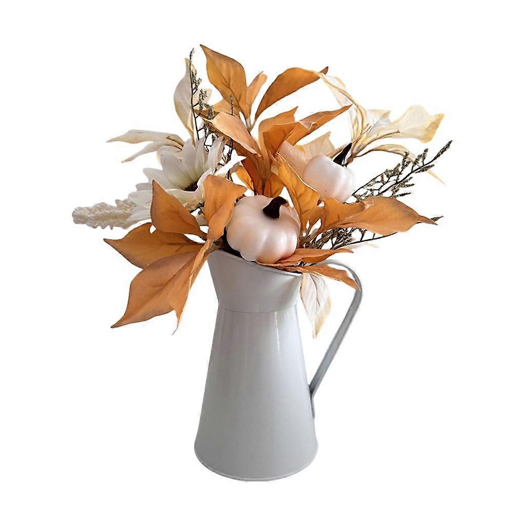 Artificial Pumpkin Branch Thanksgiving Centerpieces Decoration for Halloween
