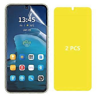 ENKAY HAT PRINCE 2Pcs For Realme GT5 5G Soft Hydrogel Screen Film Self-repairing