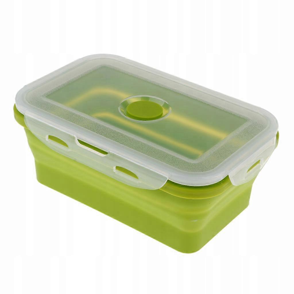 Folding Container Lunch Bento 350ml Green