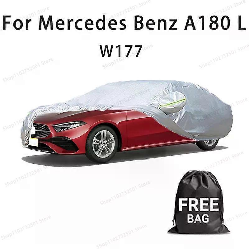 Κάλυμμα αυτοκινήτου Για Mercedes Benz A180 L W177 Πλήρες κάλυμμα Αδιάβροχο κάλυμμα προστασίας από τον ήλιο Αξεσουάρ αυτοκινήτων ανθεκτικά στις γρατσουνιές