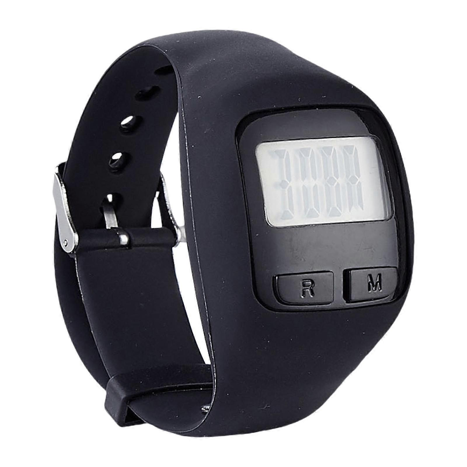 Pedometer for Walking Steps Wrist Watch No App Connection Calories Step Counter