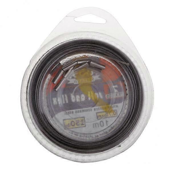 Tough Stainless Steel Wire Leaders for Fishing - 10m Long, 150LB Capacity